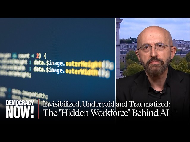 Exploited Data Workers in the Global South Are "the Secret Ingredient of AI Itself"