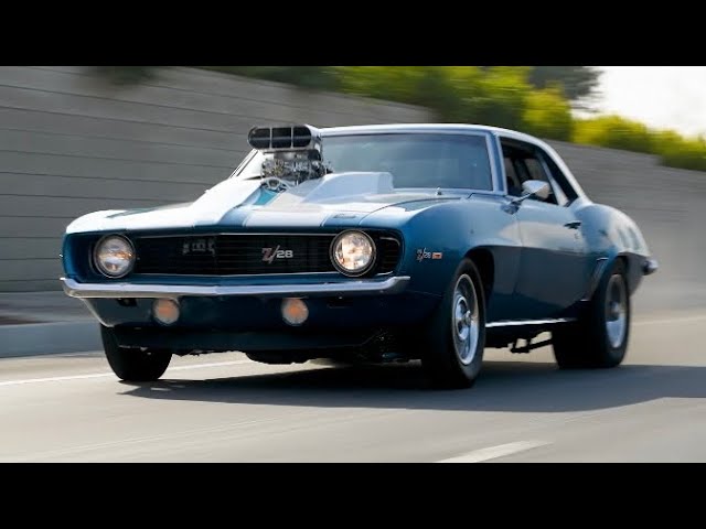 Construcción de un Camaro de bloque grande soplado de 800 HP en un garaje [4K]