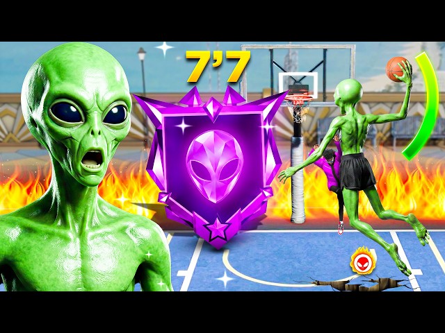 I Created a 7'7 ALIEN BUILD That Broke NBA 2K26