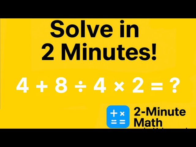 Can You Solve This Math Problem Correctly?