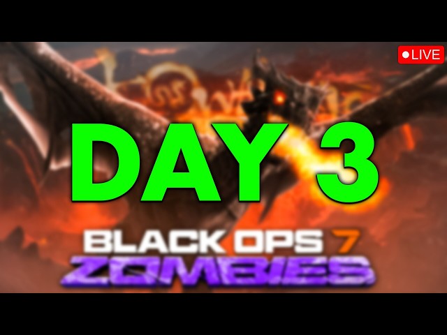 🔴 LIVE - NEW LEAD? 'KOWAKUJŌ' FULL EASTER EGG HUNT DAY 3 (Black Ops 7 Zombies)