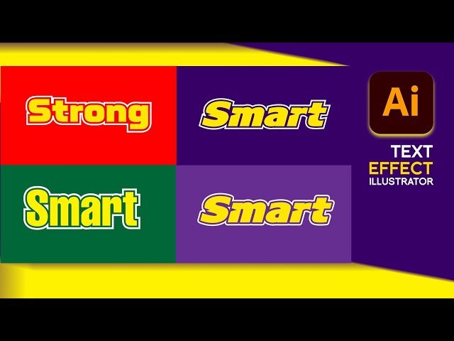 Editable Outline Text in Illustrator 🔥 (Easy Trick!)