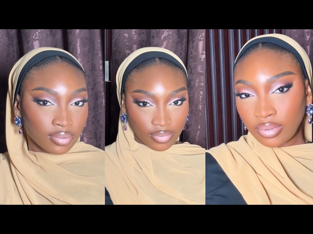 Beginner-Friendly Dark Skin Bridal Makeup Tutorial with Flawless Finish.