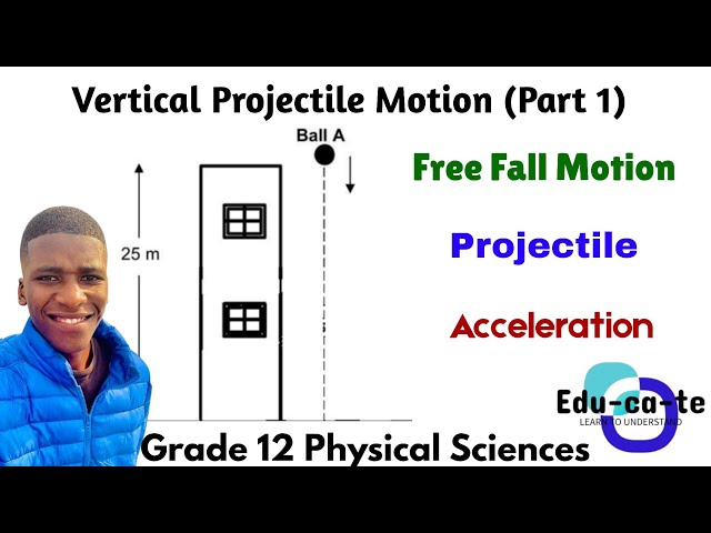 Intro to Vertical Projectile motion - Grade 12 Physical Sciences