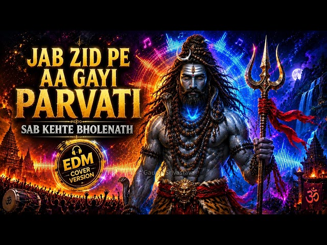 JAB ZID PE AA GAYI PARVATI 🔱 | EDM COVER | Hanuman Ansh | Sadhu Tiwari | Mahadev Bhakti Trance