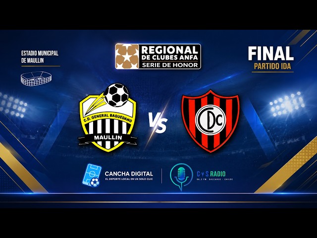 🏆FINAL REGIONAL 2026⚽️ Partido IDA |  General Baquedano 🆚 Comercio