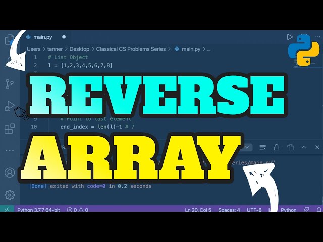 Reverse an Array in Python