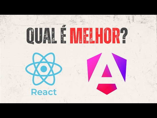 Qual é melhor, React ou Angular? Saiba isso no front-end.