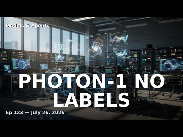 Photon-1 106B MoE Pretrains on Raw Video Alone