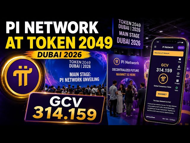 Pi Network Update GCV 314.159 EVENT at TOKEN2049 Singapore: A Major 2026 Opportunity? 🚀