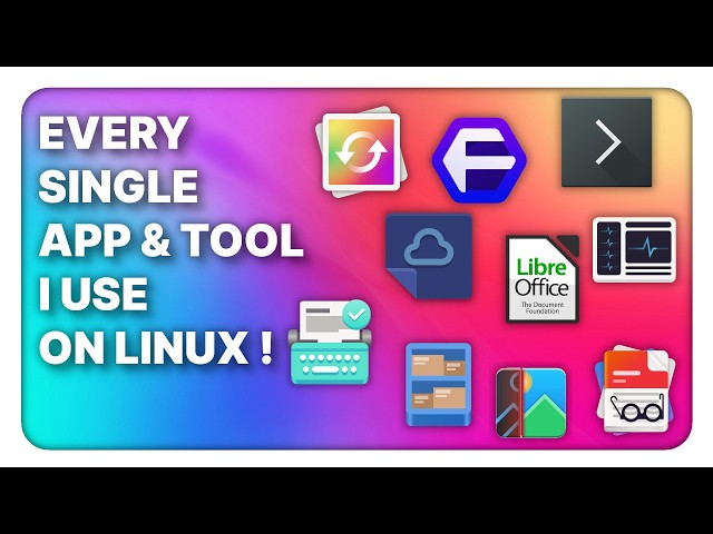 My complete Linux Setup: KDE tweaks, theme + all apps & utilities I use