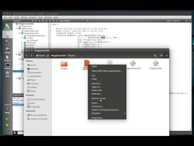 C++ Qt 119 - making plugins with the PluginBot SDK