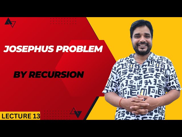 2.13 Josephus Problem Explained | Algorithm, Time & Space Complexity | Coding in VS Code
