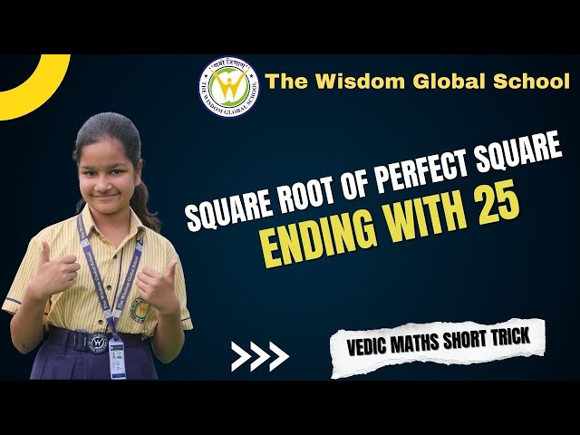 Square Root Trick of Numbers Ending with 25 | Math Shortcut | QuickMath