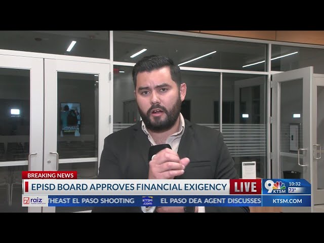 EPISD declares financial exigency, reduced layoffs