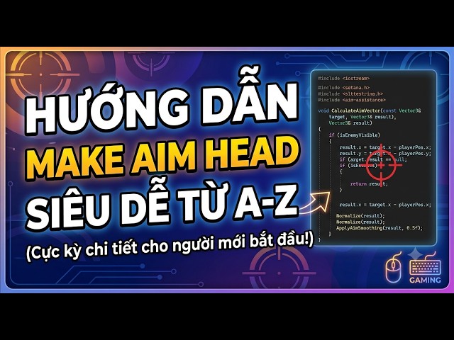 MAKE AIM HEAD,HƯƠNG DẪN LÀM AIM ĐẦU SIÊU DỄ FREE FIRE OB54
