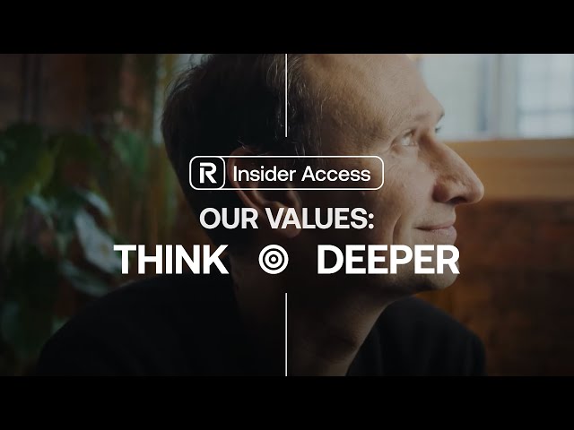 Revolut Values - Think Deeper