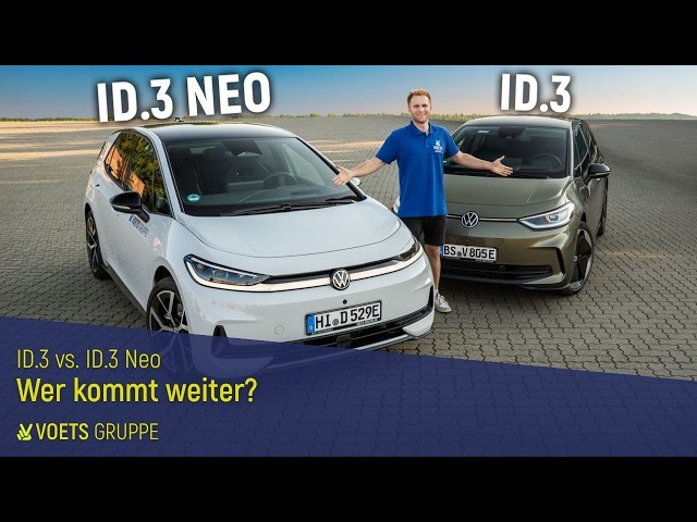 Verbrauchs-Vergleich: VW ID.3 Neo (2026) vs. ID.3 (2025) | VOETS GRUPPE