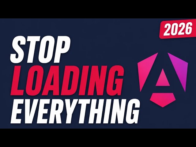 Angular Lazy Loading EXPLAINED with Feature Routes 2026