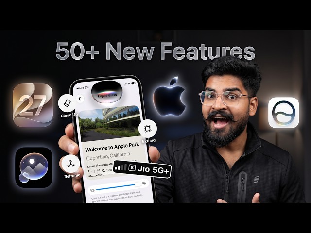 iOS 27 New Features 🔥 iOS 27 Public Beta Review ✅ iOS 27 Tips and Tricks & Hidden Features in Hindi