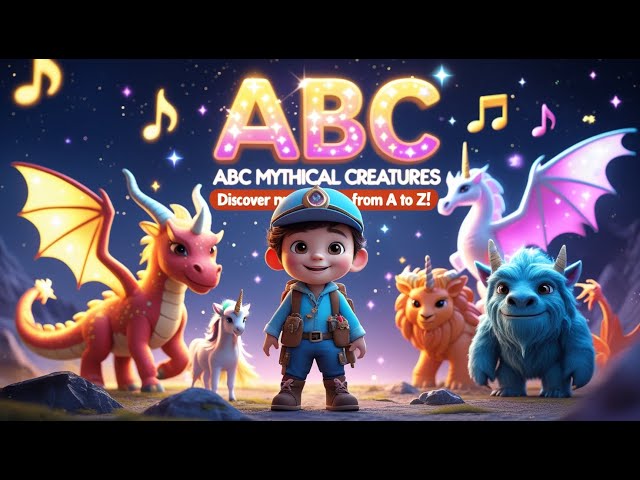 ABC Mythical Creatures – A to Z Magical Song for Dreamers
