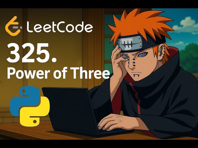 LeetCode 326 Power of Three | Easy Python Solution with Step-by-Step Explanation