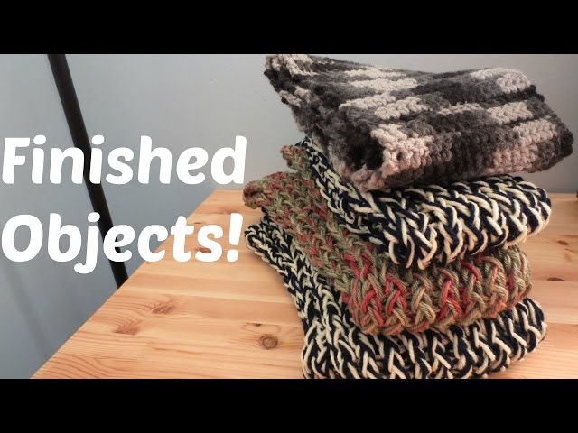 Finished Objects - Scarves!