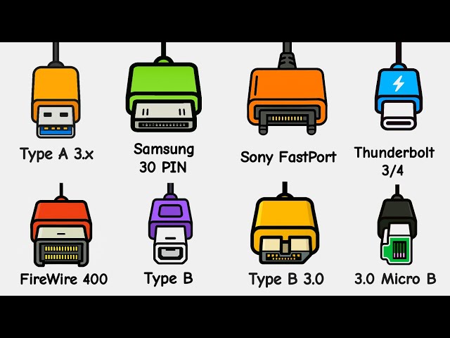 Every Types Of USB & Data Cable Explained Under 4 Minutes