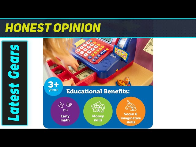 Learning Resources Pretend & Play Teaching Cash Register The Ultimate Toy for Smart Play?