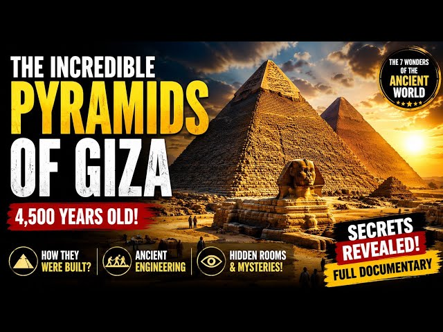 How did humans build THIS 4,500 years ago… without modern machines?