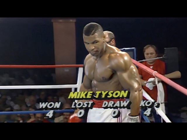 Damn... Tyson was Terrifying in His 5th Fight