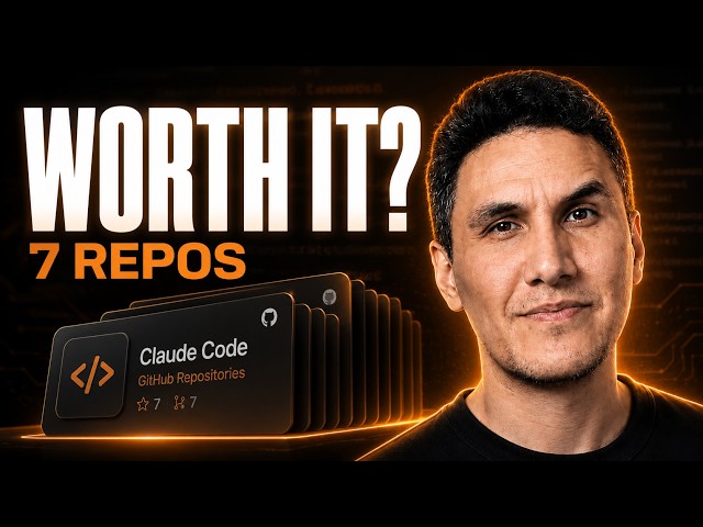 7 Claude Code GitHub Repos Explained in 4 Minutes
