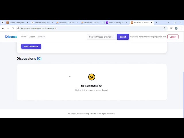 iDiscuss — Developer Forums