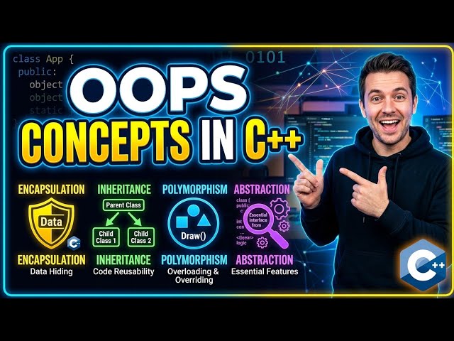 Oops is c++ #oops #c++ #ibpssoitofficer 