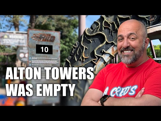 I Accidentally Picked the PERFECT Day to Visit Alton Towers