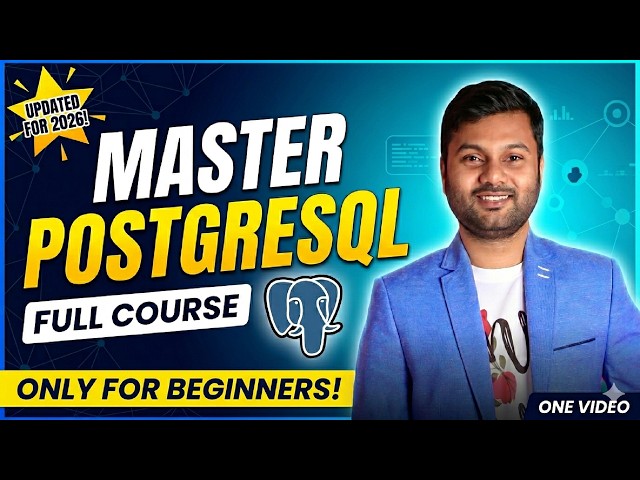 Master PostgreSQL In 4 Hours: From Zero To Database Pro || Beginners Only Course