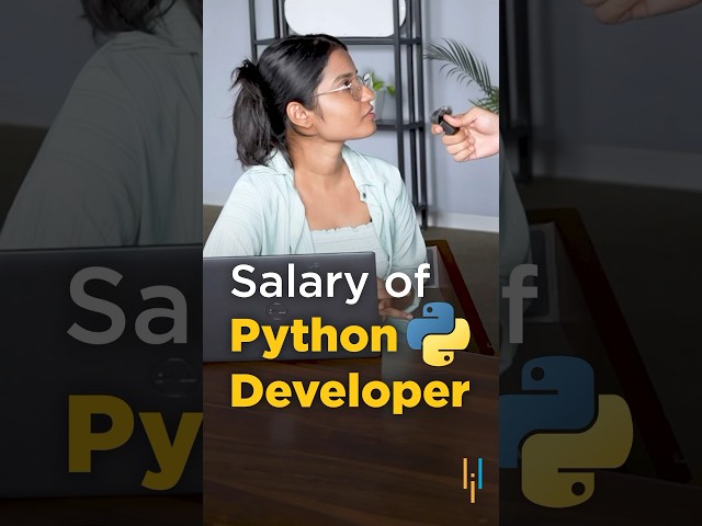 How Much A Python Developer Earn ? | Python Developer Salary In India #Shorts #simplilearn