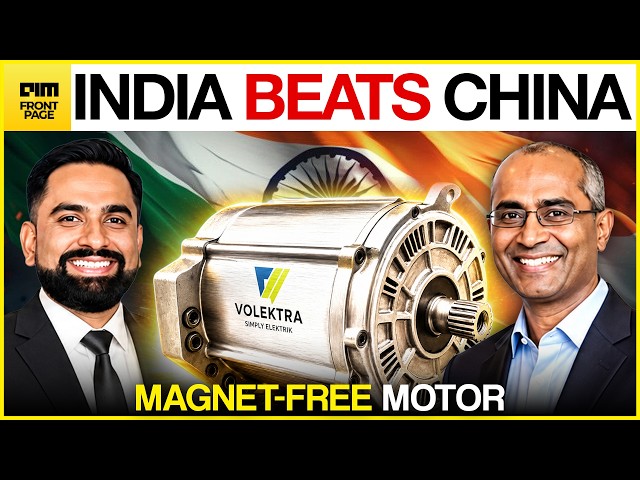 BREAKING: India's Vimag Labs Cracks Rare Earth Monopoly With Magnet-Free Motor