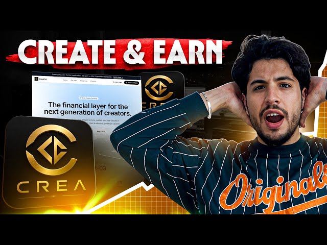 CreaPlat - How It Empowers Creator Ownership (CREA Pre-Sale Walkthrough)
