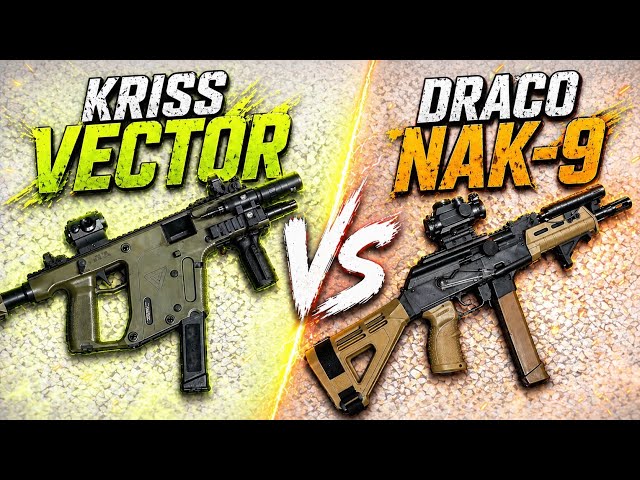 Is the Kriss Vector worth it? (Vs Draco NAK9) 