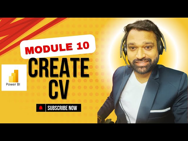 PowerBI Developer Resume Module 10