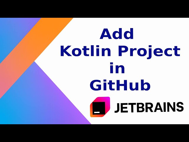 How to add Kotlin project in GitHub? #github #kotlin #kotlintutorials