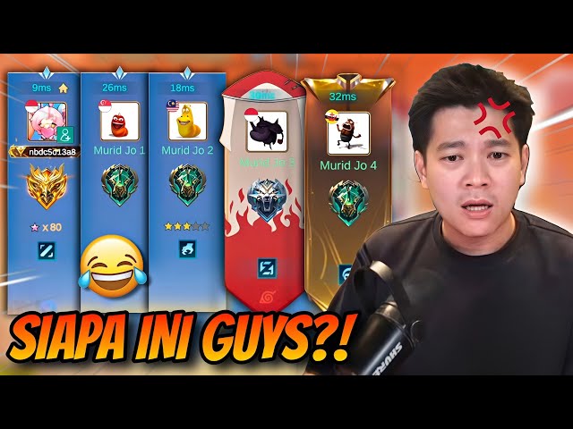PRANK BANG JONATHAN LIANDI JADI 4 MURIDNYA!!🤣 SUMPAH KOCAK!!😂 - MLBB