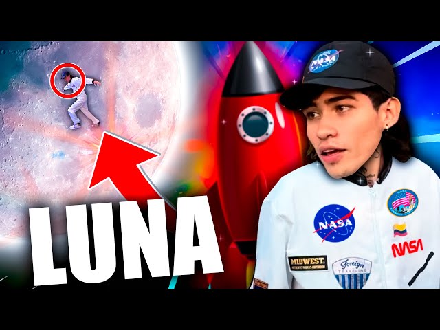 I'm infiltrating the MOON 🚀🧑‍🚀 // ANDY
