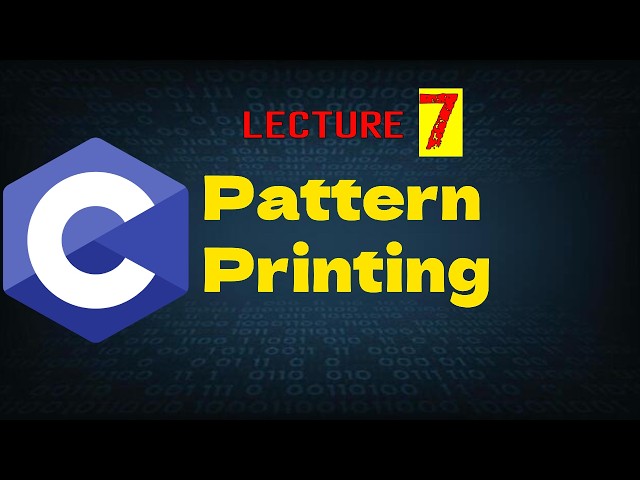 How Pattern Printing Works in C – Step by Step Guide"