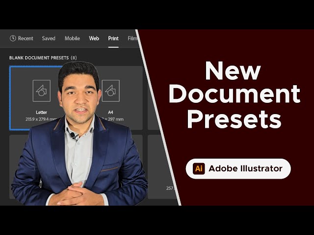 Understanding New Document Presets in Adobe Illustrator