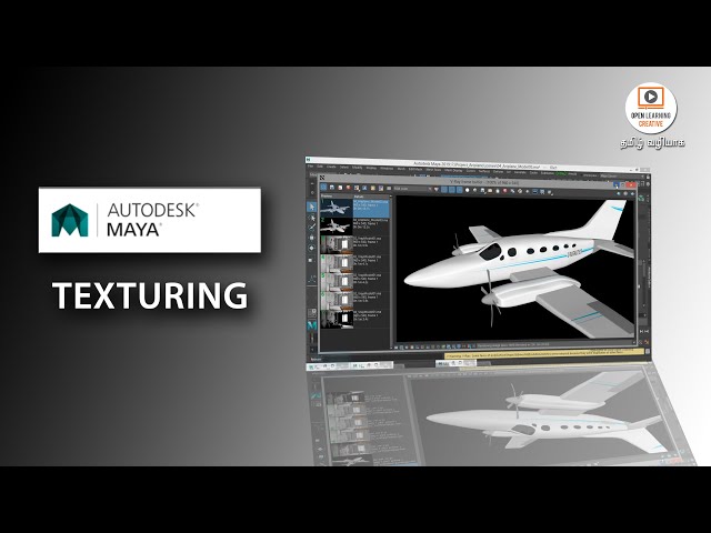 Introduction of Maya 2019 with Modeling, Texturing, Rigging, Animation, Lighting & Render - Part 2/7