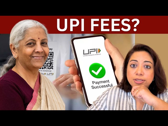 ¿Pronto pagarás por usar UPI? | Explicado | Faye D'Souza