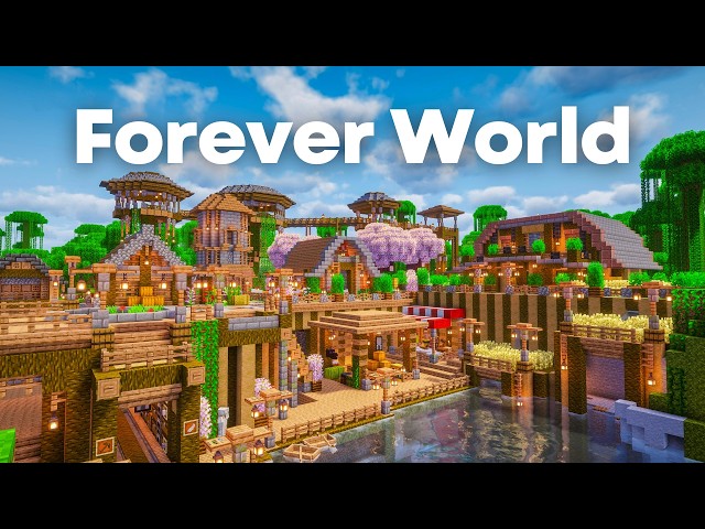 One Day Took My Minecraft Forever World to the Next Level...