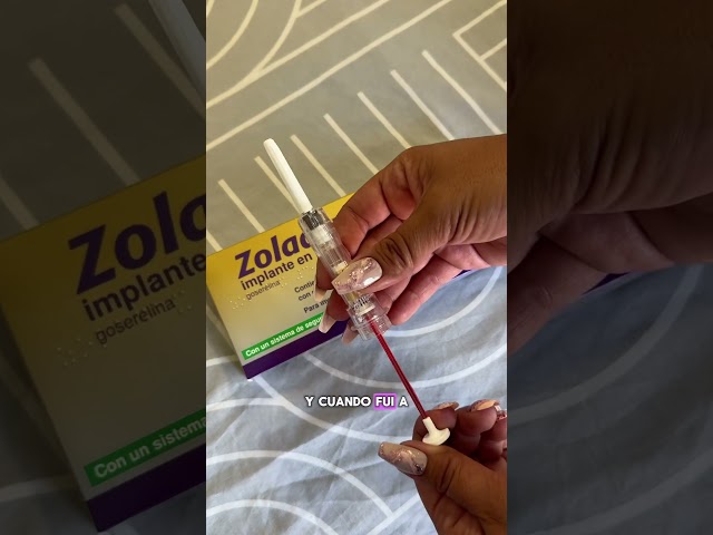 ¿Qué hay dentro del Zoladex? ¡Te lo enseño!